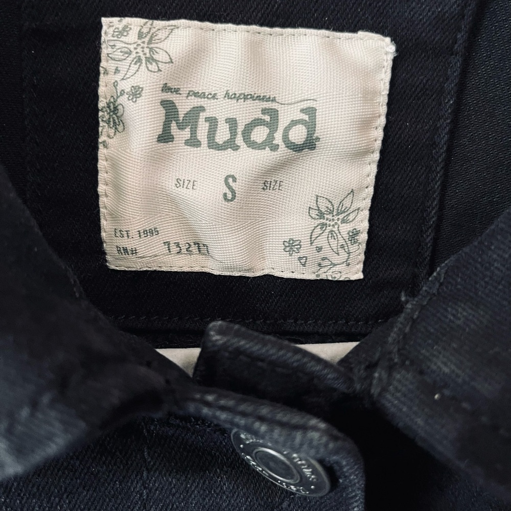 Mudd Black Denim Jacket - Picture 2 of 4